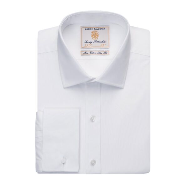 Brook Taverner - Chelford Double Cuff Slim Fit Thumbnail