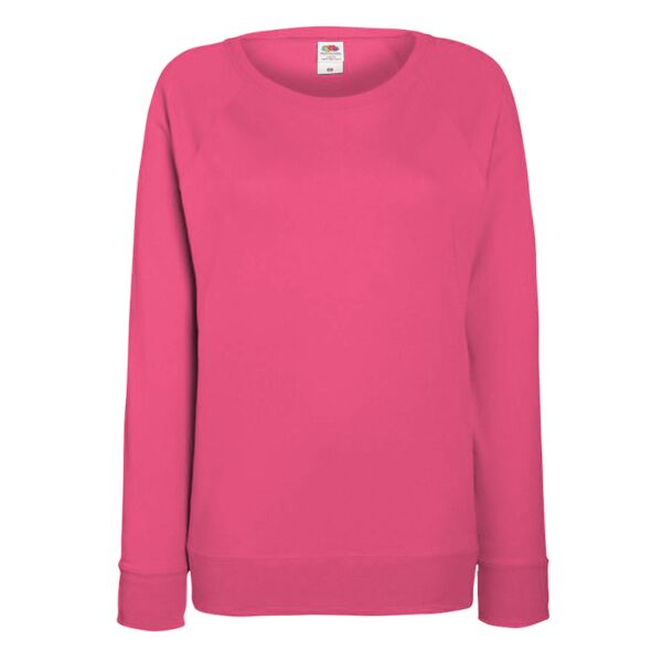 Fruit of the Loom Lady Fit Lightweight Raglan Sweatshirt Thumbnail