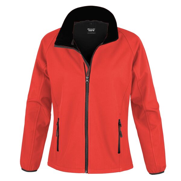 Result Core Ladies Printable Soft Shell Jacket Thumbnail