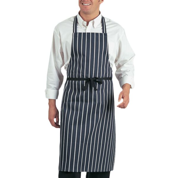 Dennys Stripe Bib Apron Thumbnail